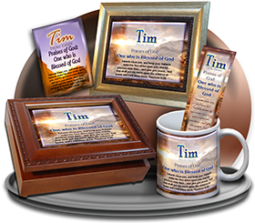 MU-SC23, Coffee Mug with Name Meaning and  Bible Verse, personalized, tim, western, sunset