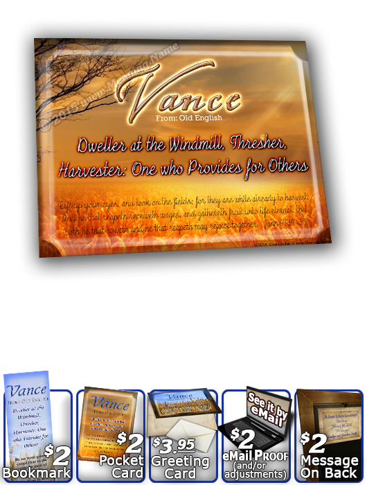 8x10-GR01, personalized 10x12 name meaning print, framed with  name meaning & Bible verse, , personalized, Vance grain field harvest  This multi-name plaque adds beautiful text effects to make the verse readable against the grain, the 3-D beveled meaning,