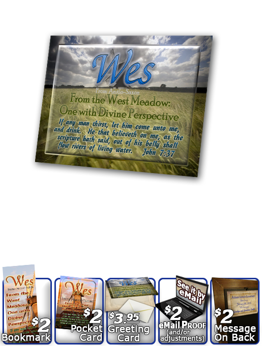 PL-SC36, Name Meaning Print,  Framed, Bible Verse, personalized,, wes, windmill, scenery