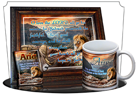custom bible verse gifts: coffee mugs, framed art, bookmarks